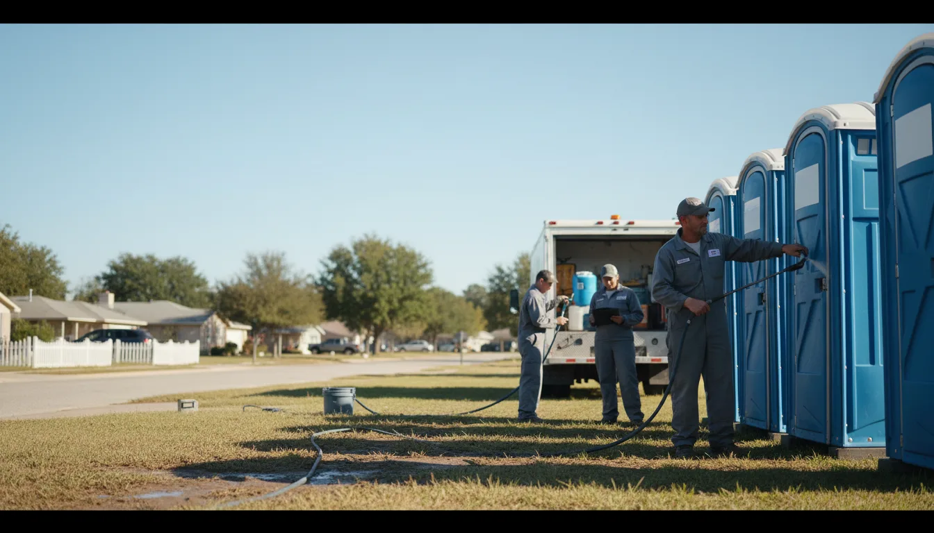 Long-Term Portable Toilet Rental in Saint Johns, FL near me